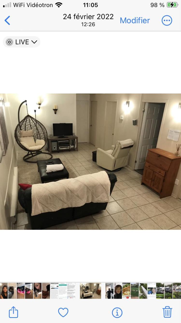 Apartmán Oasis De La Riviere Chicoutimi Exteriér fotografie